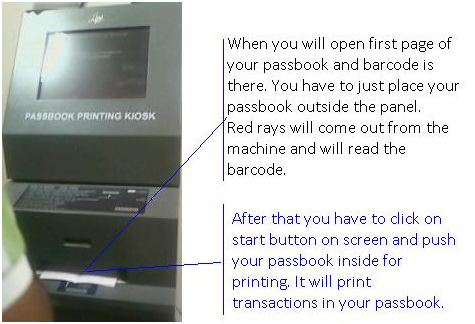 passbook printing machine