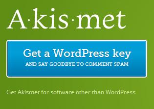 Akismet WordPress Key