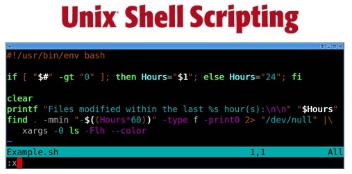 Unix Shell Scripting