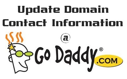 Update Domain Contact Information GoDaddy