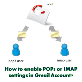 Enable POP or IMAP Settings in Gmail