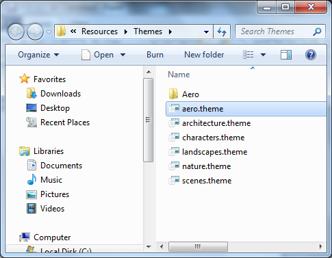 How to Install Third Party Themes in Win-7