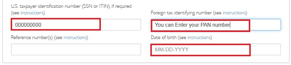 How to fill out BlueHost Affiliate Tax form for Non-US Residents